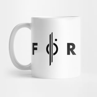 Forever - black Mug